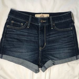 Hollister High Rise Jean Shorts